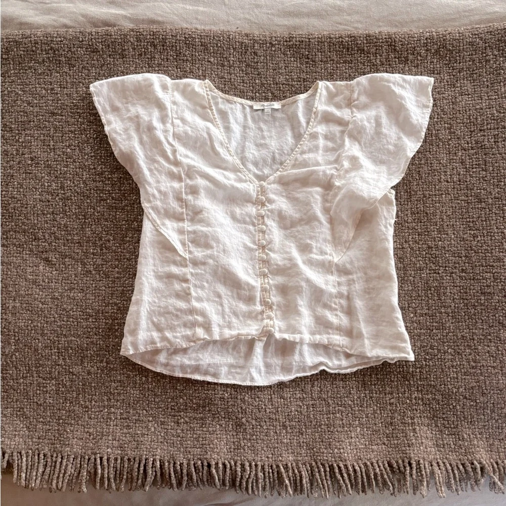Madewell Linen Top